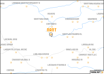 map of Nant