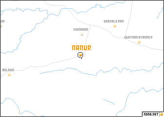 map of Nānūr
