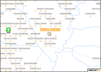 map of Nanvikaha