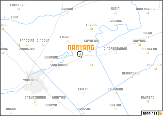 map of Nanyang