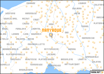 map of Nan Yaoué