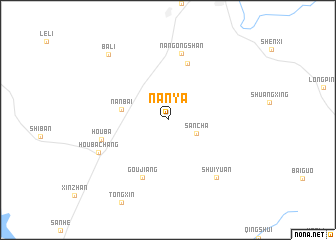 map of Nanya