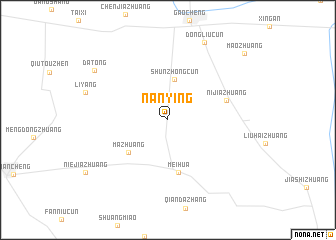 map of Nanying