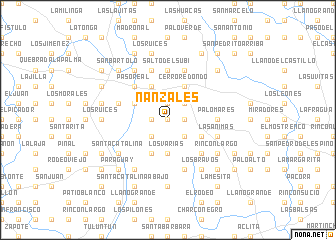 map of Nanzales