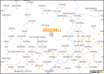 map of Naogabli