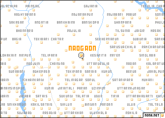 map of Naogaon