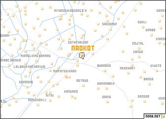 map of Naokot