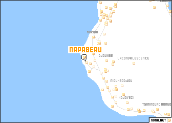 map of Napa Beau