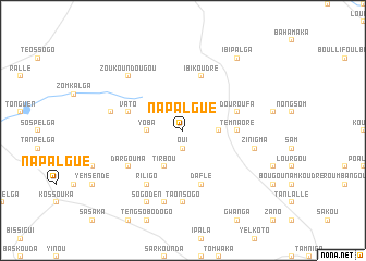 map of Napalgué