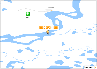 map of Napaskiak