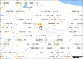 map of Napels