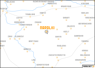 map of Napolki