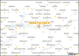 map of Na Potŭckách