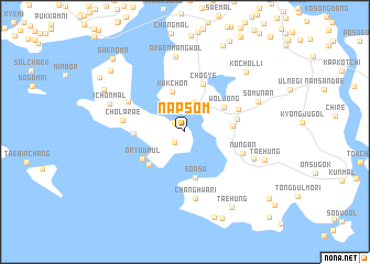 map of Napsŏm