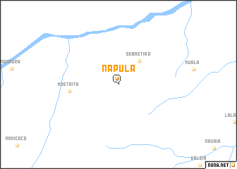 map of Napula