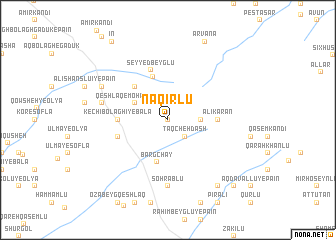 map of Naqīrlū