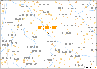 map of Naquehuiri