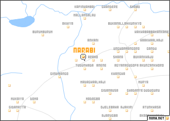 map of Narabi