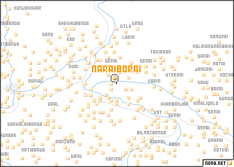 map of Narai Borai