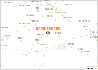 map of Narai Skhobai