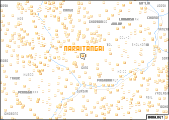 map of Naraitangai