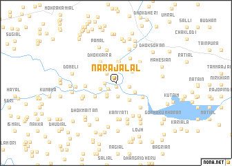 map of Nara Jalāl