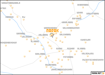 map of Nārak