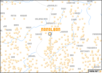 map of Naralban