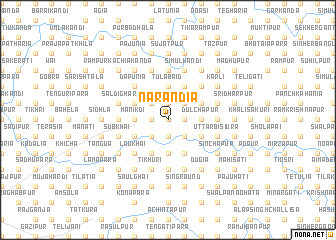 map of Nārāndia