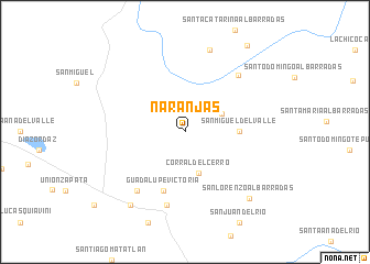 map of Naranjas
