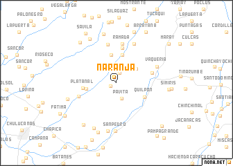 map of Naranja