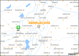 map of Naranjo Chino