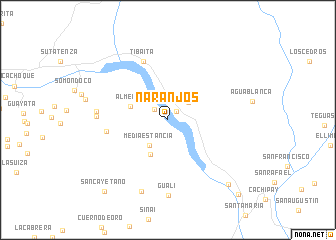 map of Naranjos