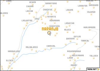 map of Naranjo