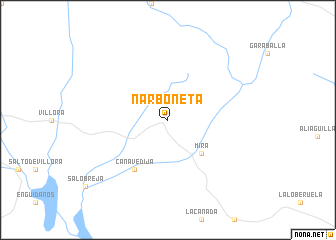 map of Narboneta