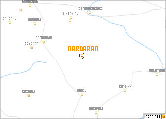 map of Nardaran