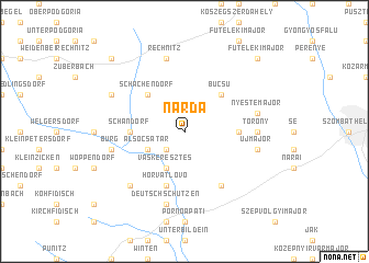 map of Narda