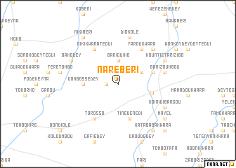map of Naré Béri