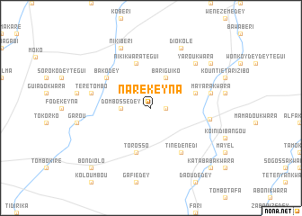 map of Naré Keyna