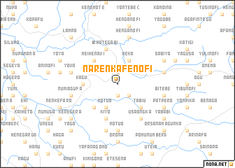 map of Narenkafenofi