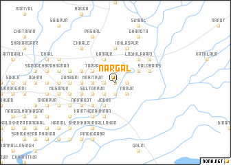 map of Nargāl