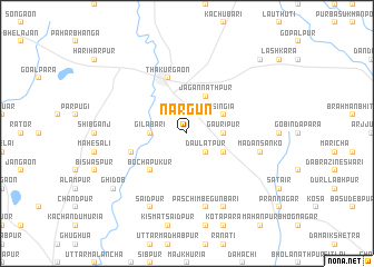 map of Nārgun