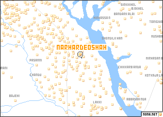 map of Nār Hardeo Shāh
