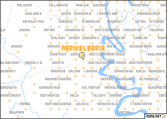 map of Nārikelbāria