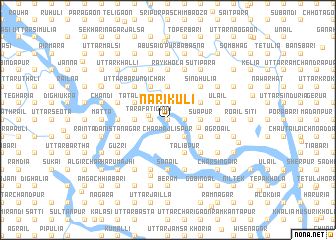 map of Nārikuli