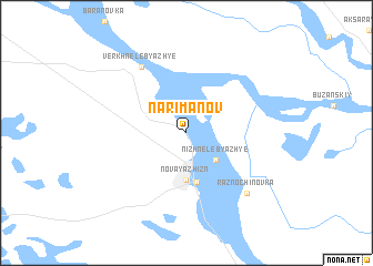 map of Narimanov