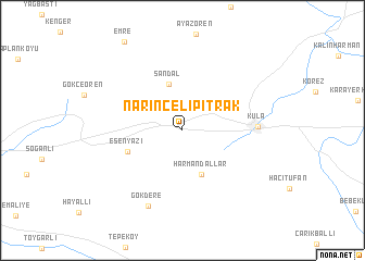 map of Narincelipıtrak