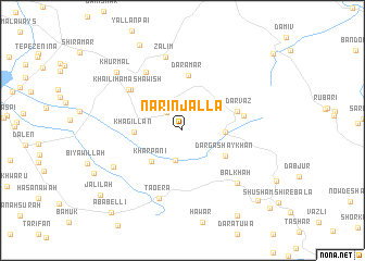 map of Narin Jalla