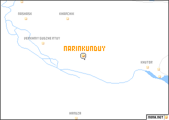 map of Narin-Kunduy