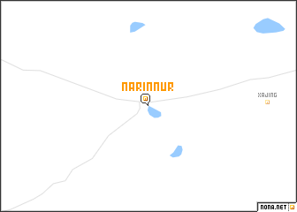 map of Narin Nur